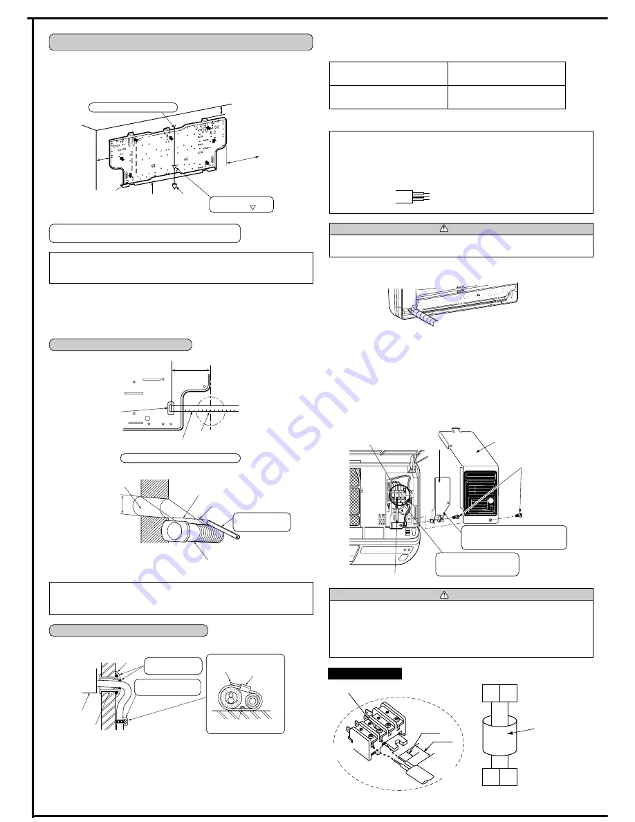 Mitsubishi MSH-GA60VB Installation Manual Download Page 3