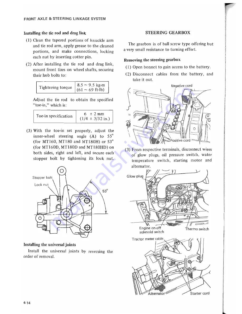 Mitsubishi MT160 Скачать руководство пользователя страница 138