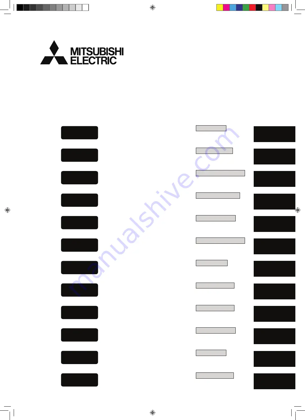 Mitsubishi MXZ-4D83VA Installation Manual Download Page 1