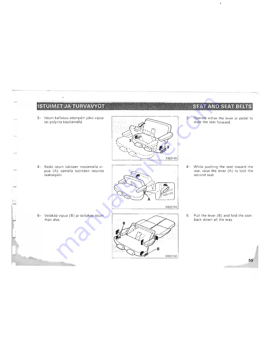 Mitsubishi Pajero II Скачать руководство пользователя страница 54