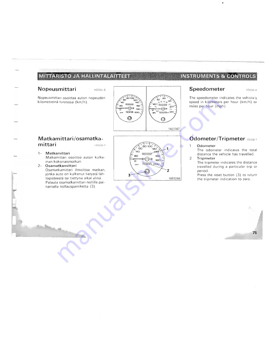 Mitsubishi Pajero II Owner'S Manual Download Page 69