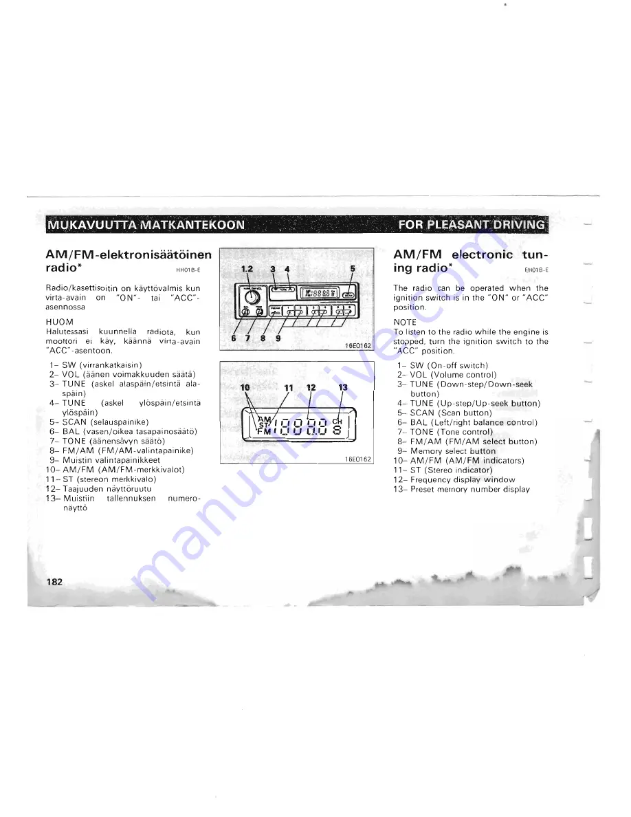 Mitsubishi Pajero II Owner'S Manual Download Page 158