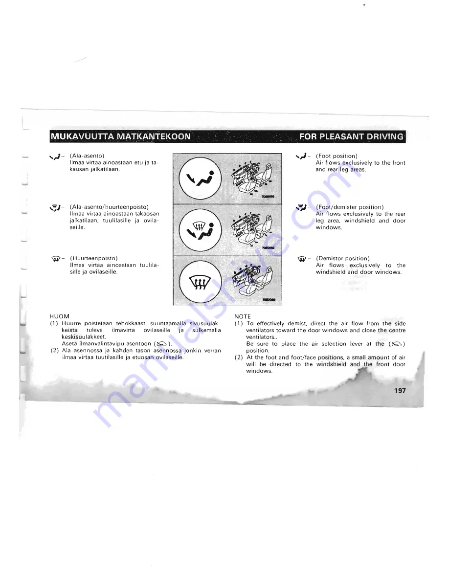 Mitsubishi Pajero II Owner'S Manual Download Page 173