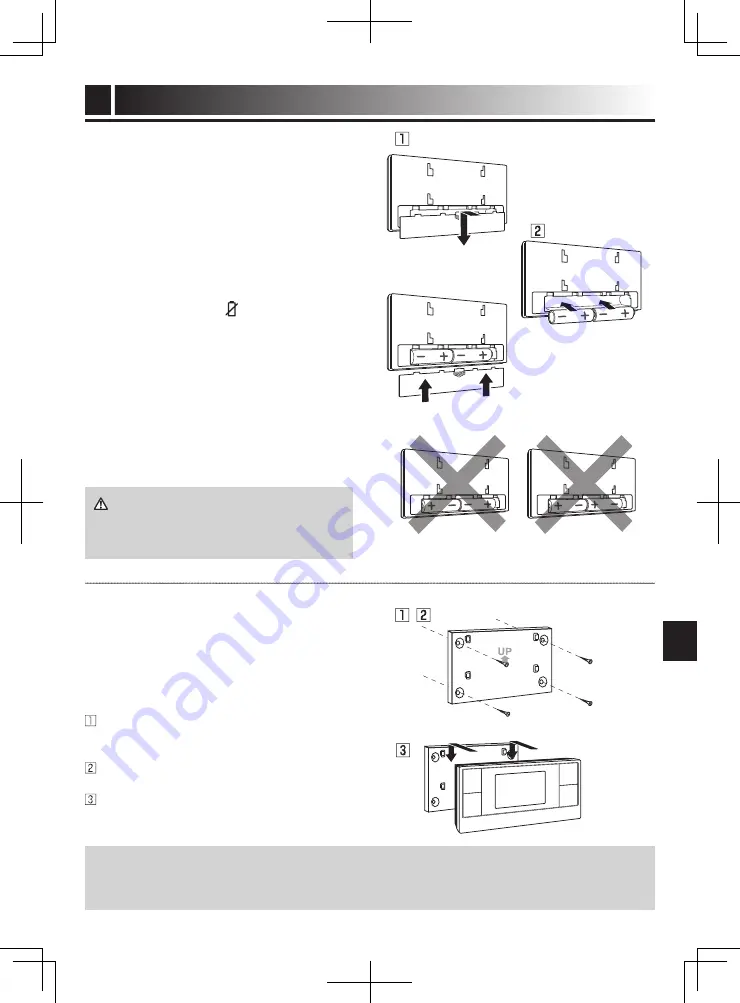 Mitsubishi PAR-WT50R-E Operation Manual Download Page 57