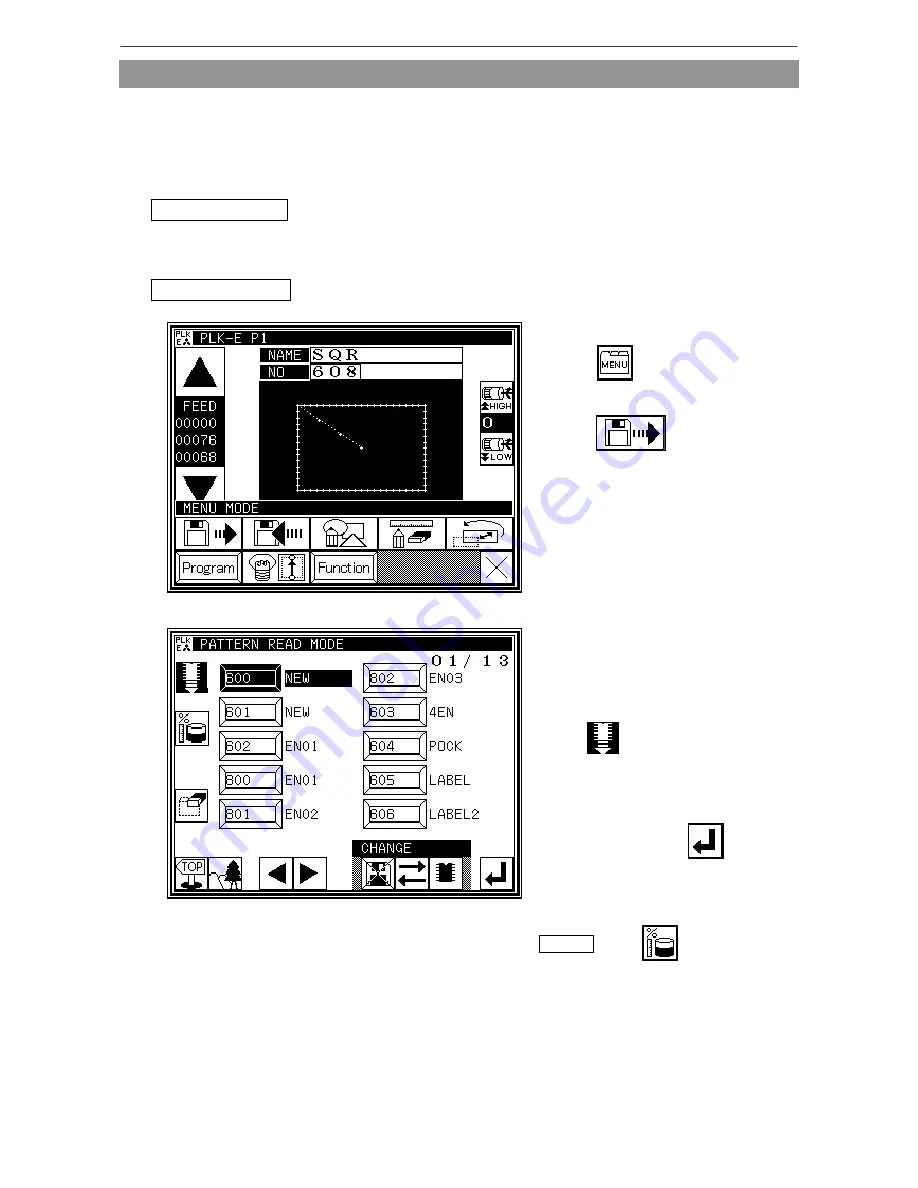 Mitsubishi PLK-E Series Technical Manual Download Page 22