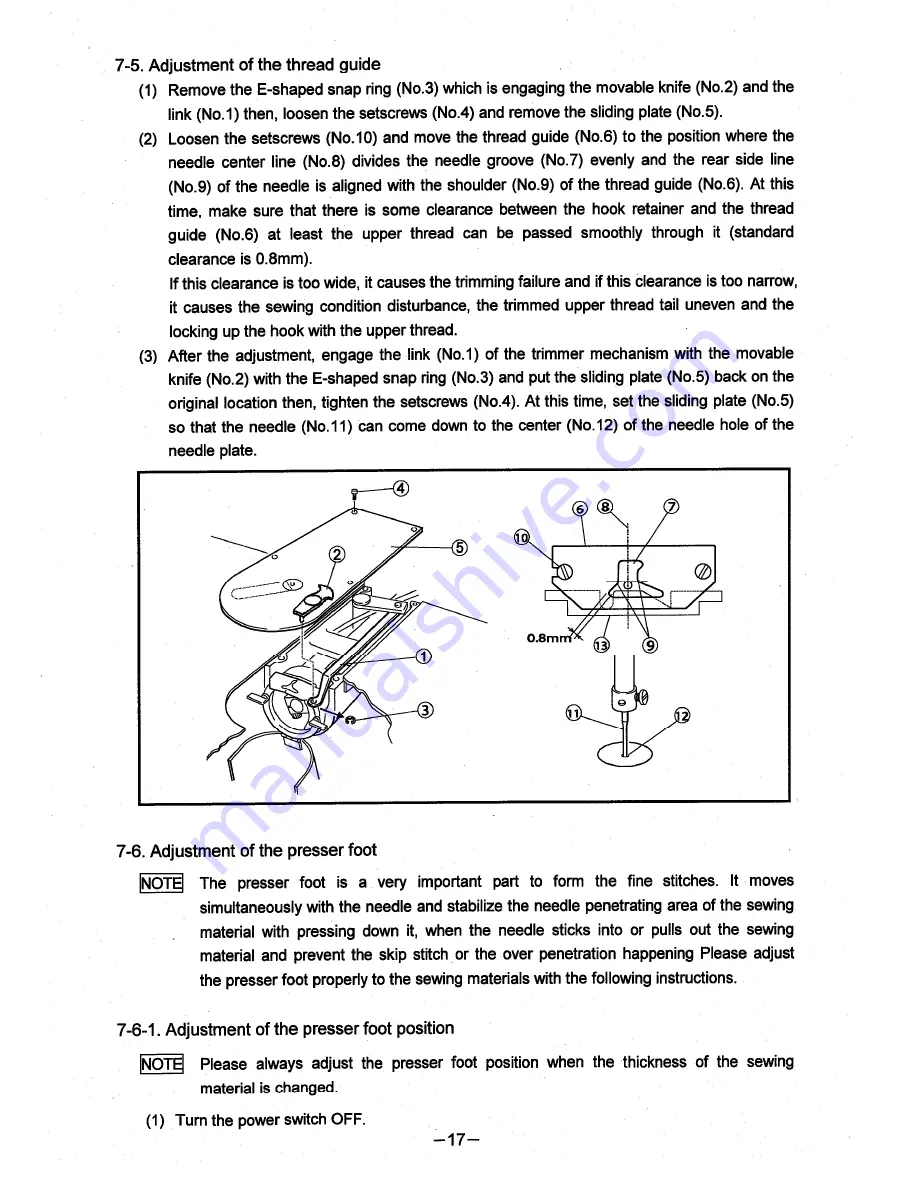 Mitsubishi PLK-E10050 Technical Manual Download Page 22