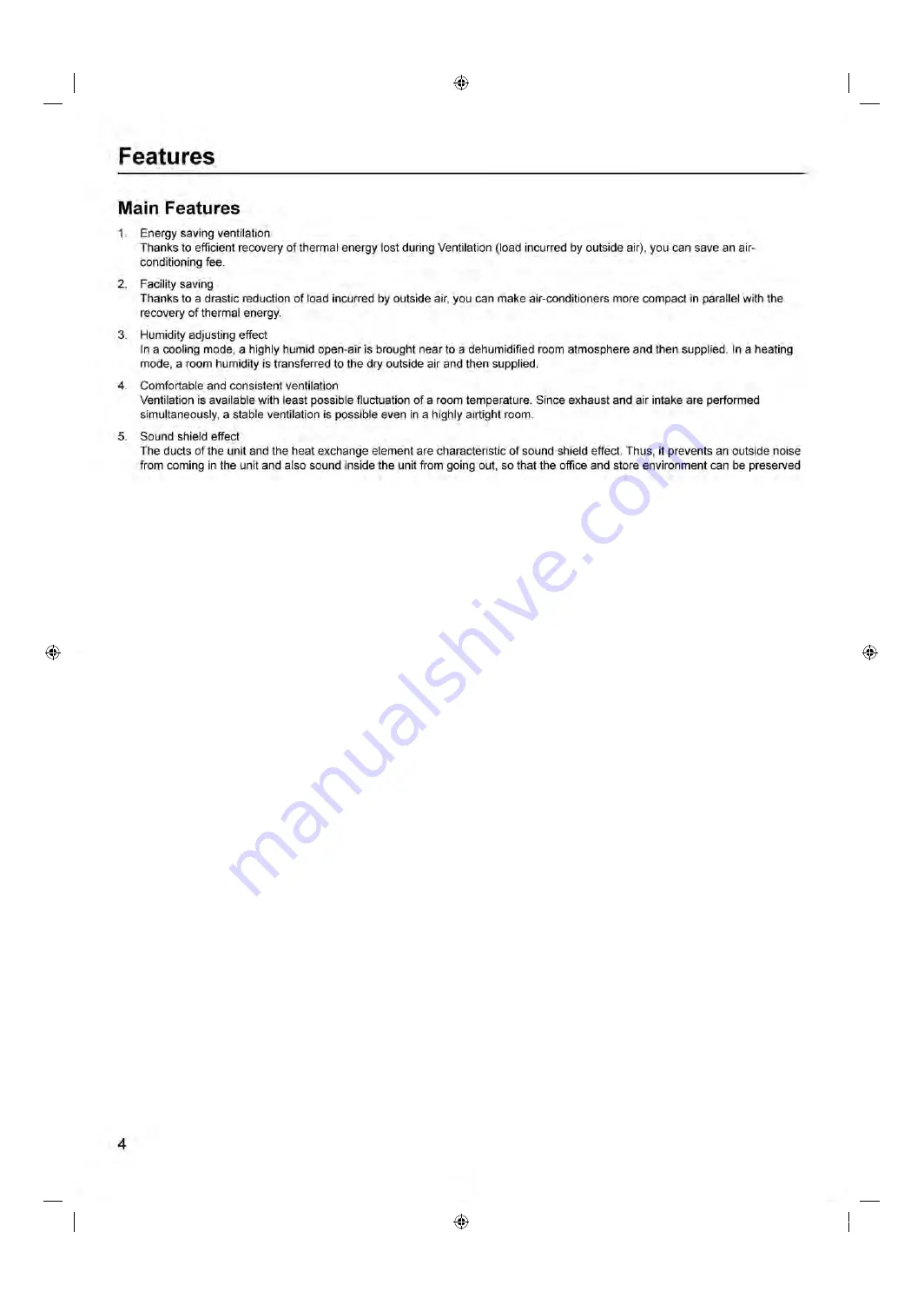 Mitsubishi SAF Series User Manual Download Page 6