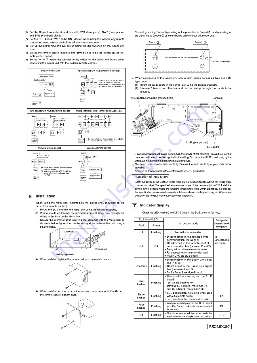 Mitsubishi SRC92ZL-S Technical Manual & Parts List Download Page 76