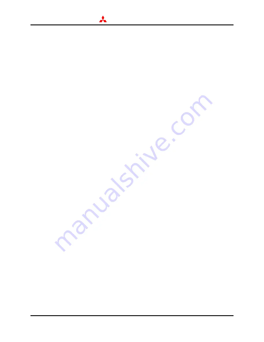 Mitsubishi ST200 Series Technical Support Manual Download Page 94