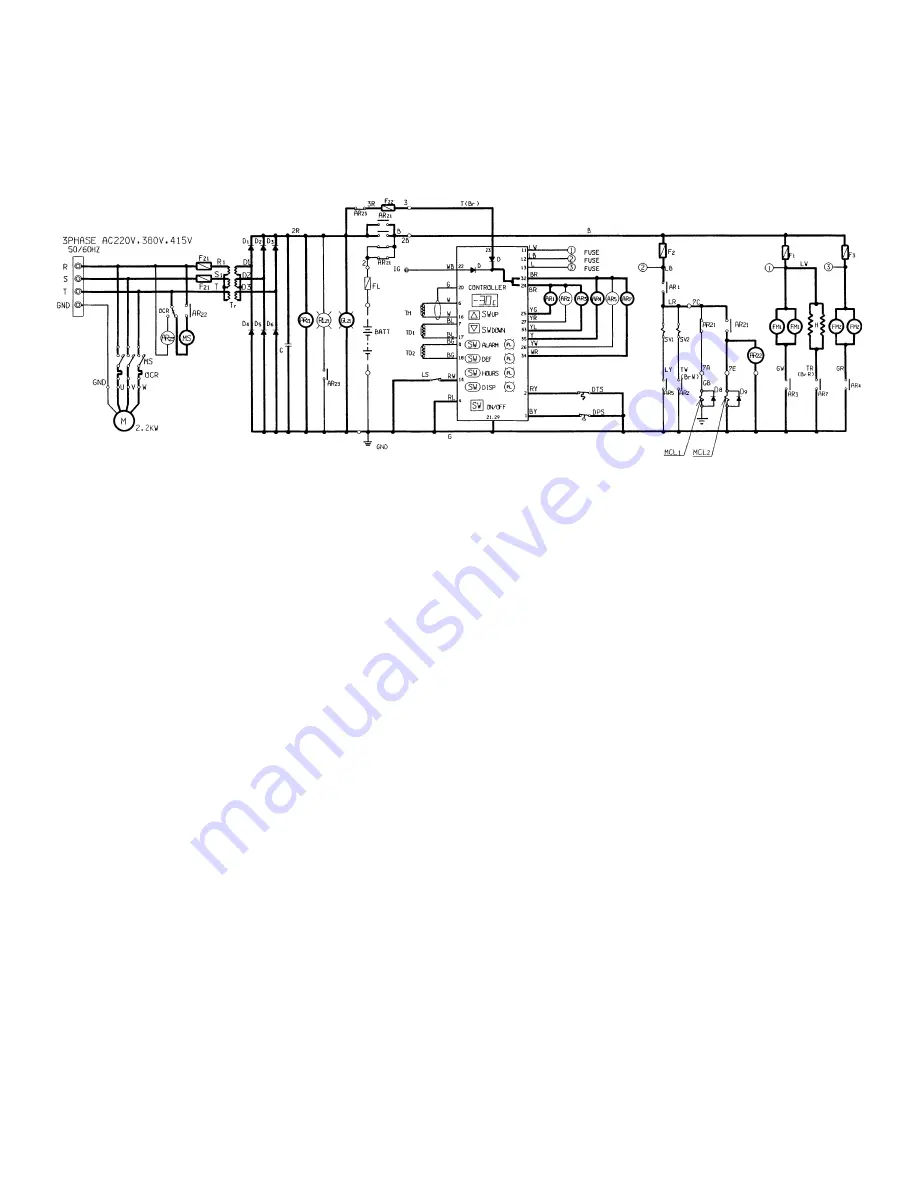 Mitsubishi TDJ300D Service Manual Download Page 32