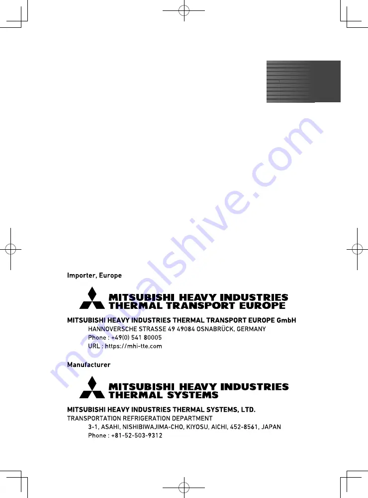 Mitsubishi TEJ100A Operation Manual Download Page 68