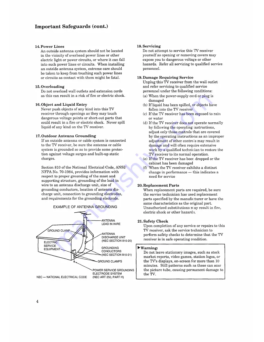 Mitsubishi TS-50611 Скачать руководство пользователя страница 6