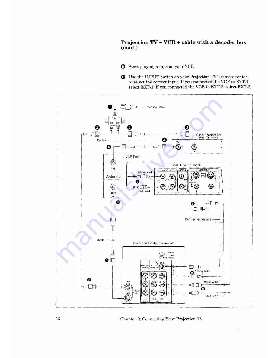 Mitsubishi VS-4541 Скачать руководство пользователя страница 36