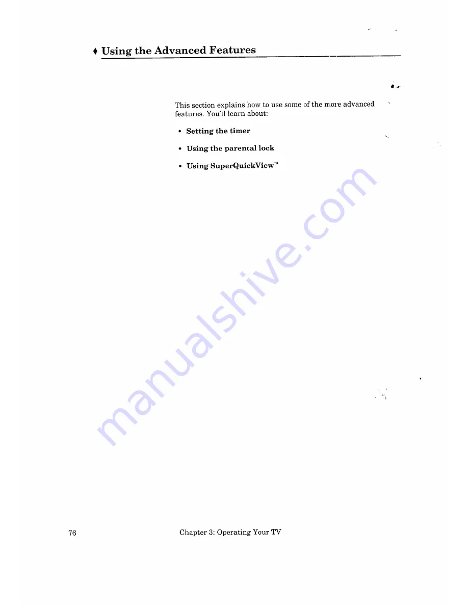 Mitsubishi VS-45501 Owner'S Manual Download Page 78