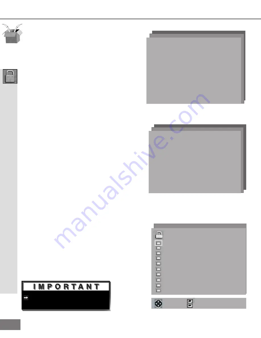 Mitsubishi VS-50111, VS-60111, WT-42311, Owner'S Manual Download Page 40