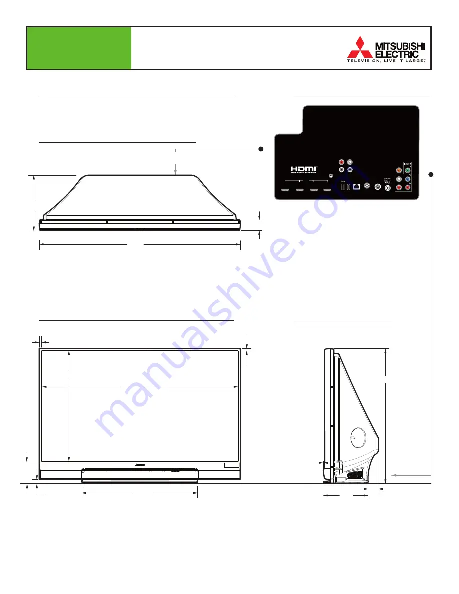 Mitsubishi WD-73840 Скачать руководство пользователя страница 1