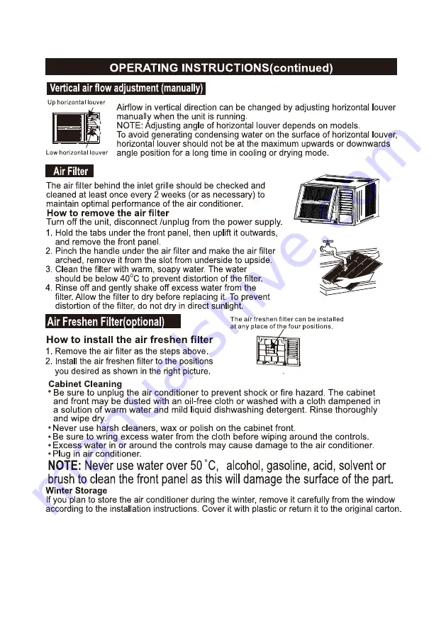 Mitsubishi WRK20MB2 Manual Download Page 17