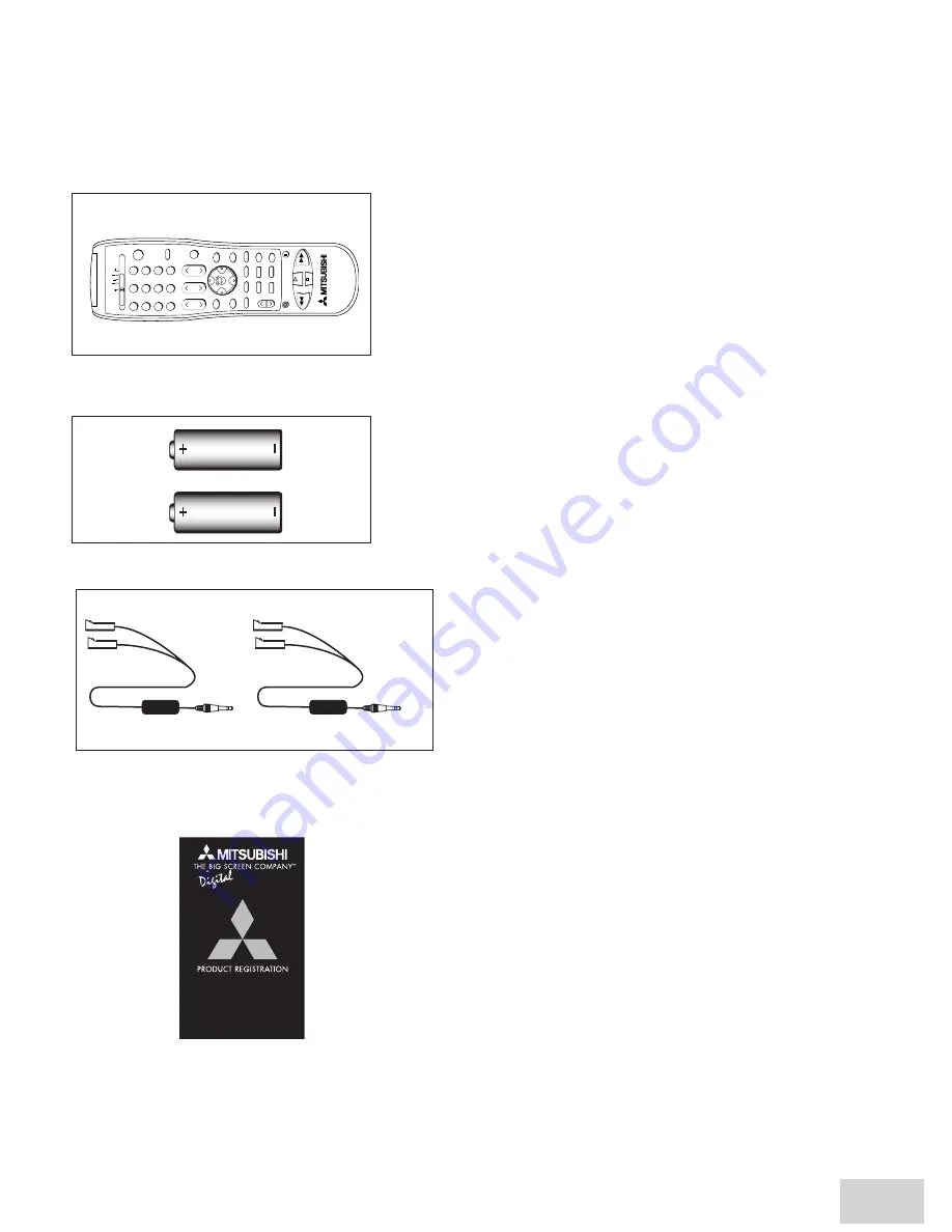 Mitsubishi ws-48413 Скачать руководство пользователя страница 9