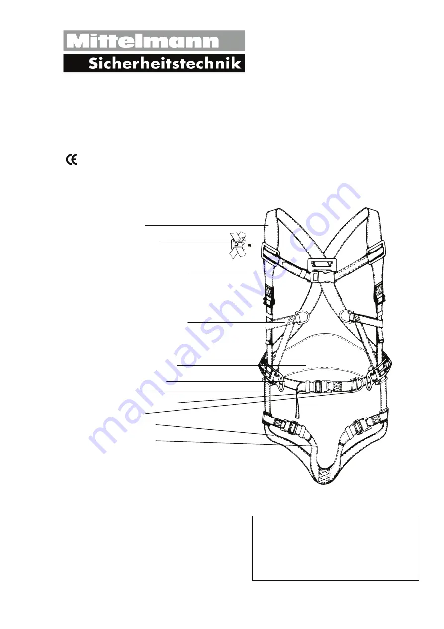 Mittelmann MKA 20 E KLICK FIT Instructions For Use/Test Book Download Page 1