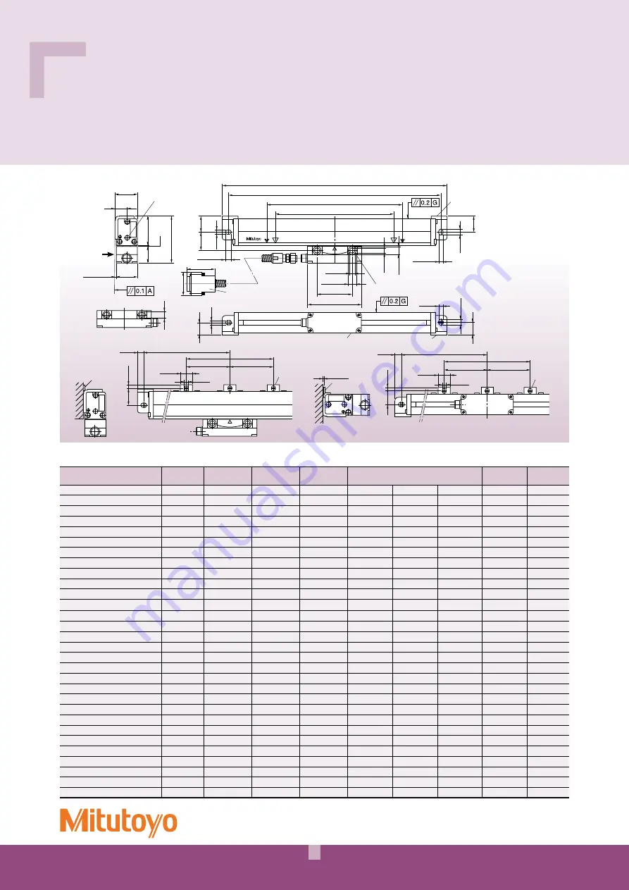 Mitutoyo 539-801 Manual Download Page 6