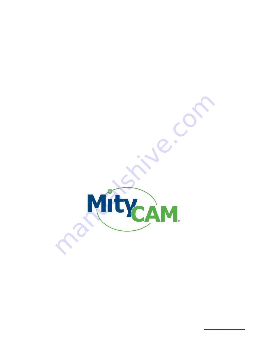 MityCAM C50000 User Manual Download Page 1