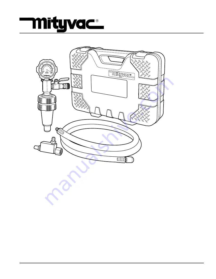 Mityvac MV4533 Скачать руководство пользователя страница 1