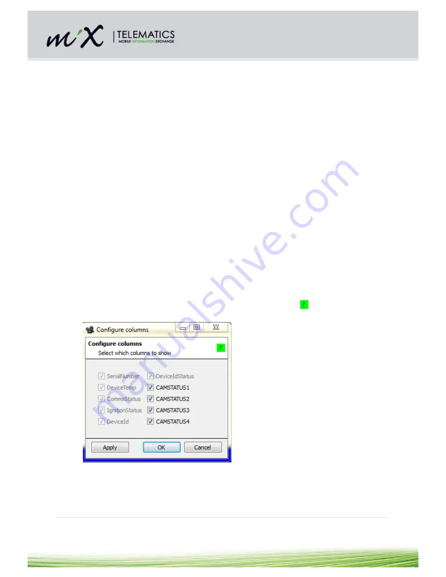 MiX Telematics MVR1204 Manual Download Page 32