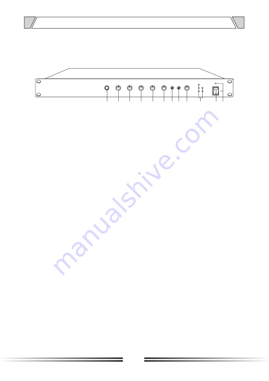 MIXHITS AUDIO MRT-B120D Operation Manual Download Page 6