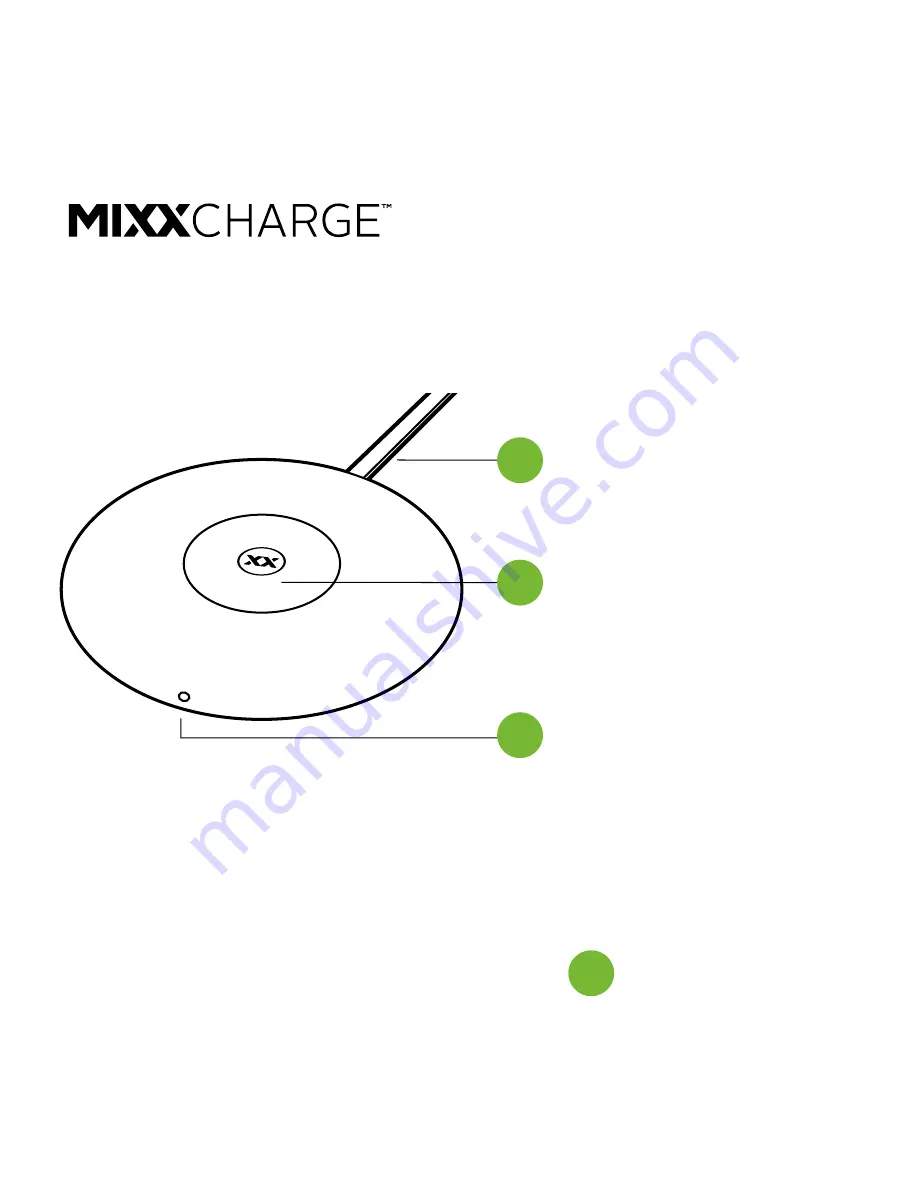 Mixx Audio ChargeSpot Скачать руководство пользователя страница 3