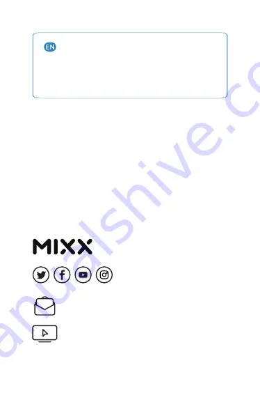 Mixx SoundQ Mini 2 How-To Manual Download Page 11