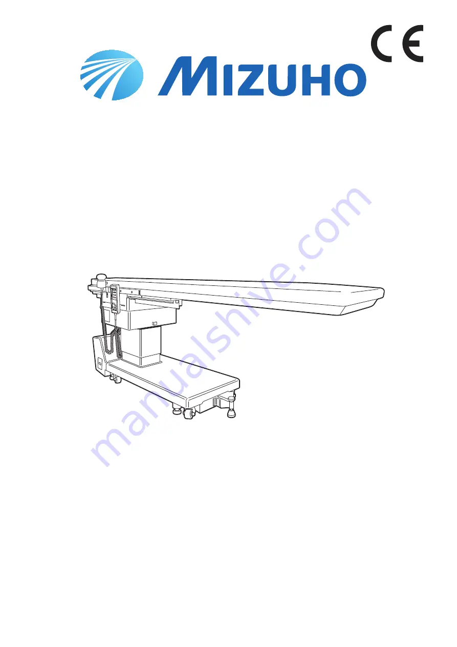 Mizuho VACB-3006B Operator'S Manual Download Page 1