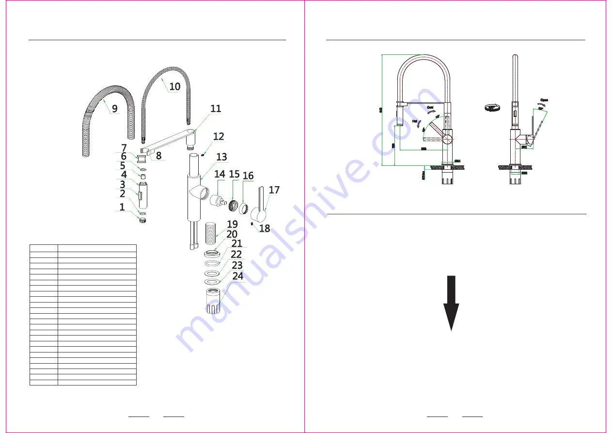 Mizzo Design Tolleno-10025B Installation Manual Download Page 13