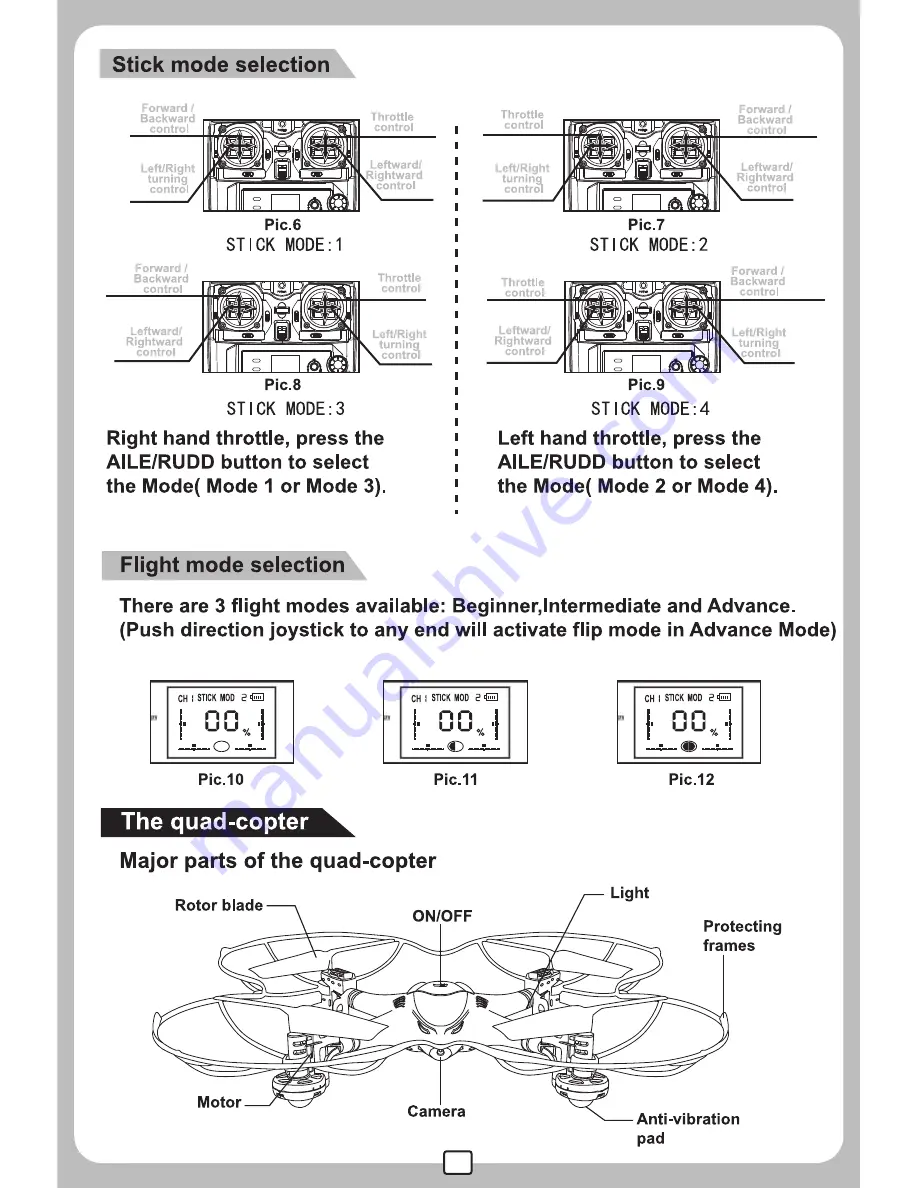 MJX X300C Instruction Manual Download Page 5