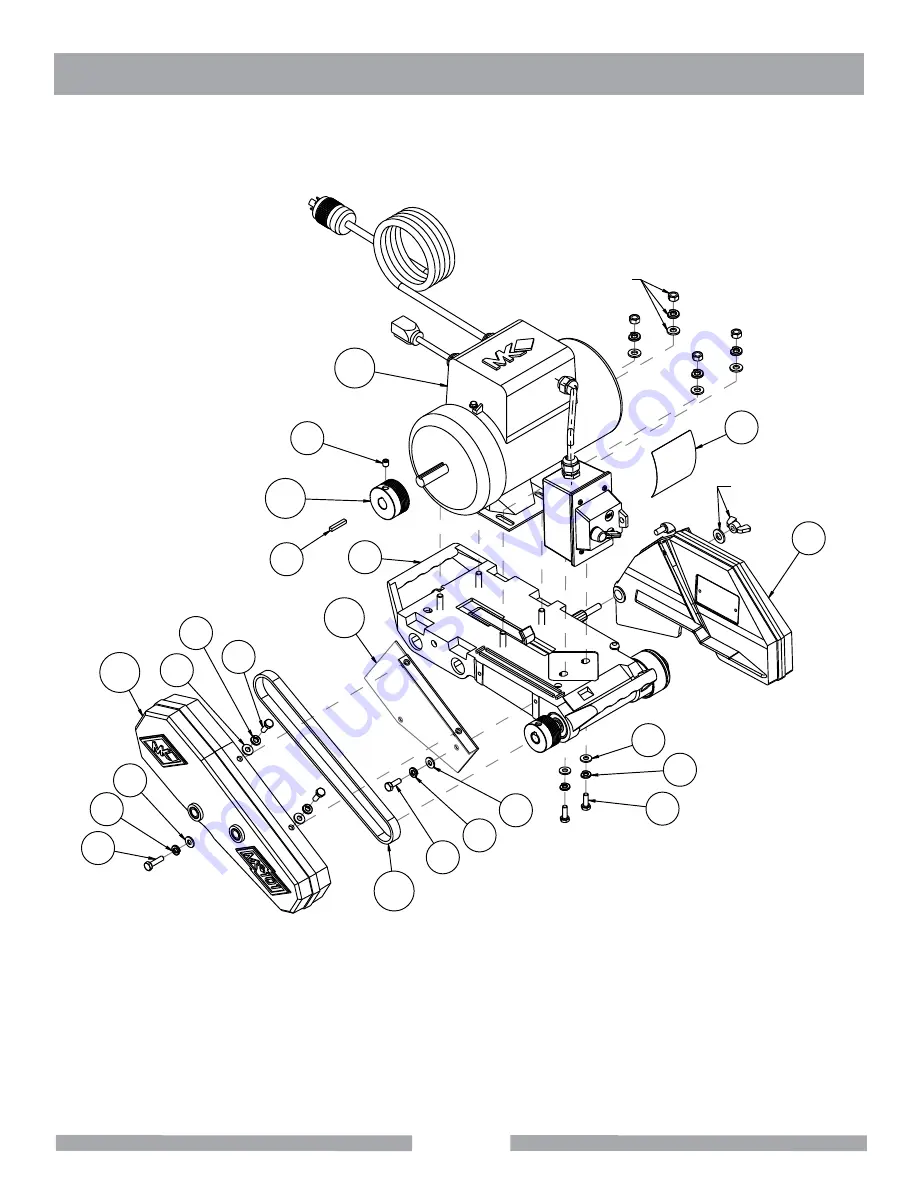 MK Diamond Products HD-101R Owner'S Manual Operating Instruction & Parts List Download Page 50