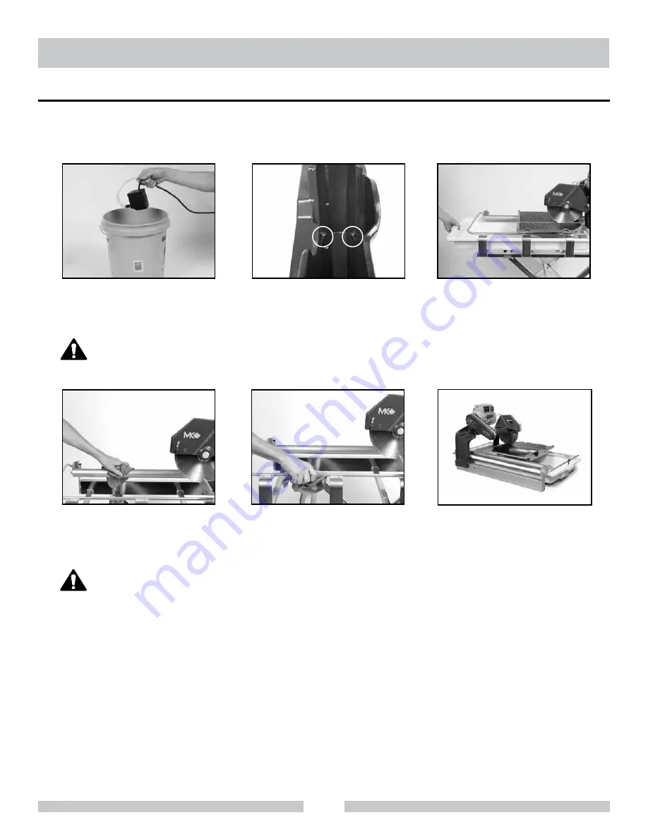 MK Diamond Products MK-101-24 Owner'S Manual Download Page 30