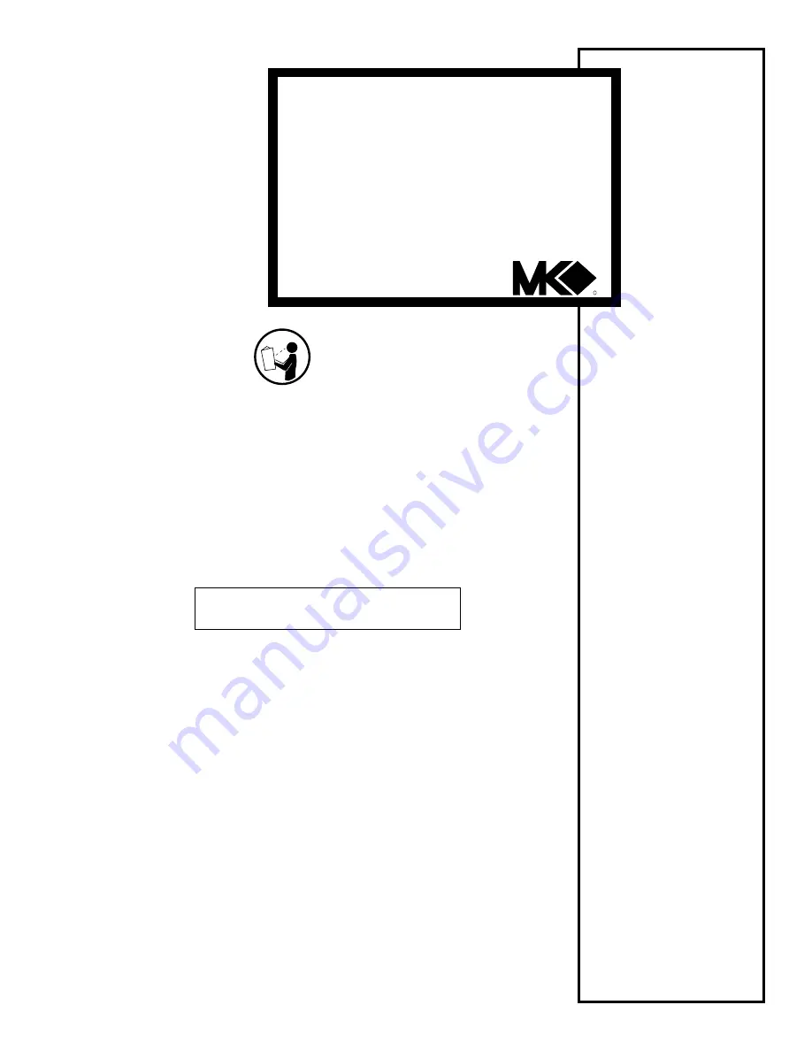 MK Diamond Products MK-2013 HE Скачать руководство пользователя страница 1