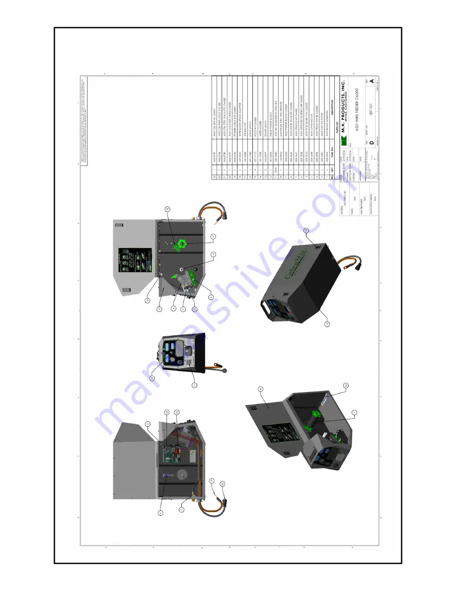 MK Products COBRAMIG 300 Owner'S Manual Download Page 28