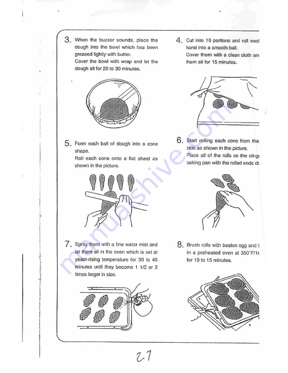 MK Seiko Mister Loaf HB-211 Operating Instructions Manual Download Page 27