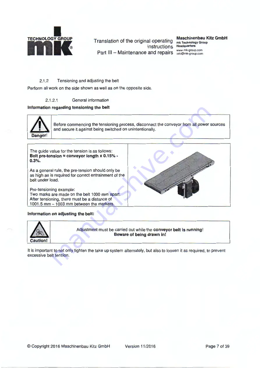 MK GUF-P 2000 BC 1500/200 Translation Of Original Instruction Manual Download Page 19