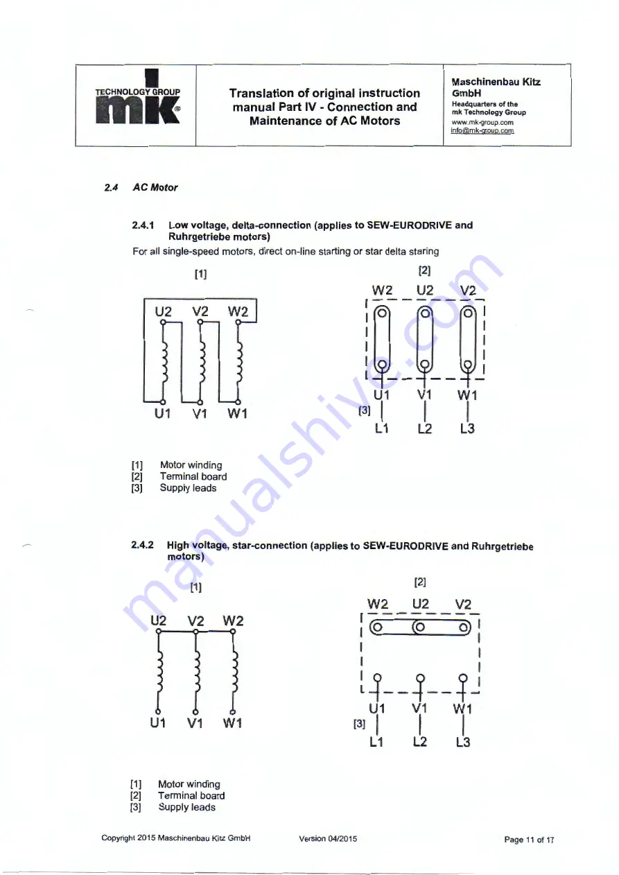 MK GUF-P 2000 BC 1500/200 Translation Of Original Instruction Manual Download Page 41