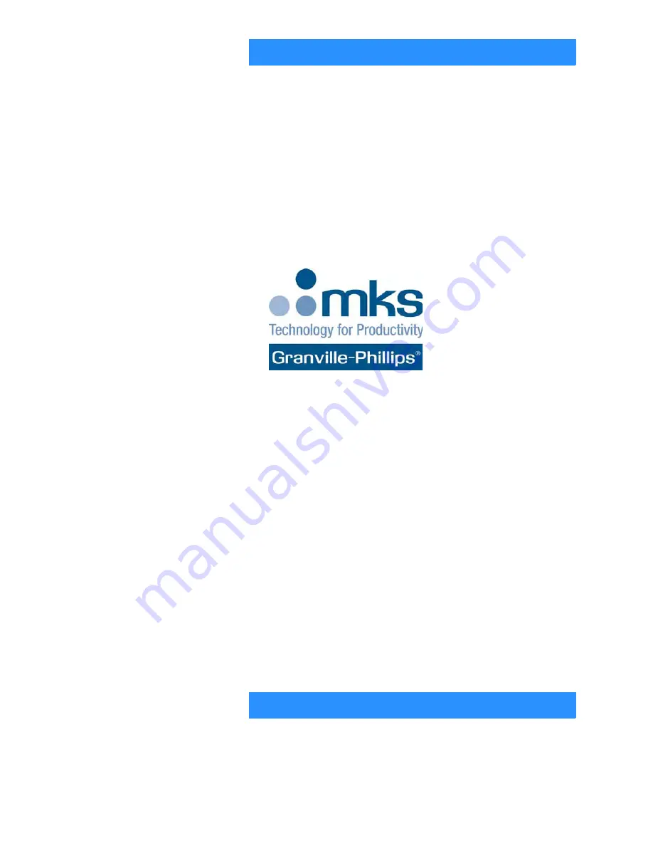 MKS 20340-341-T1 Instruction Manual Download Page 1