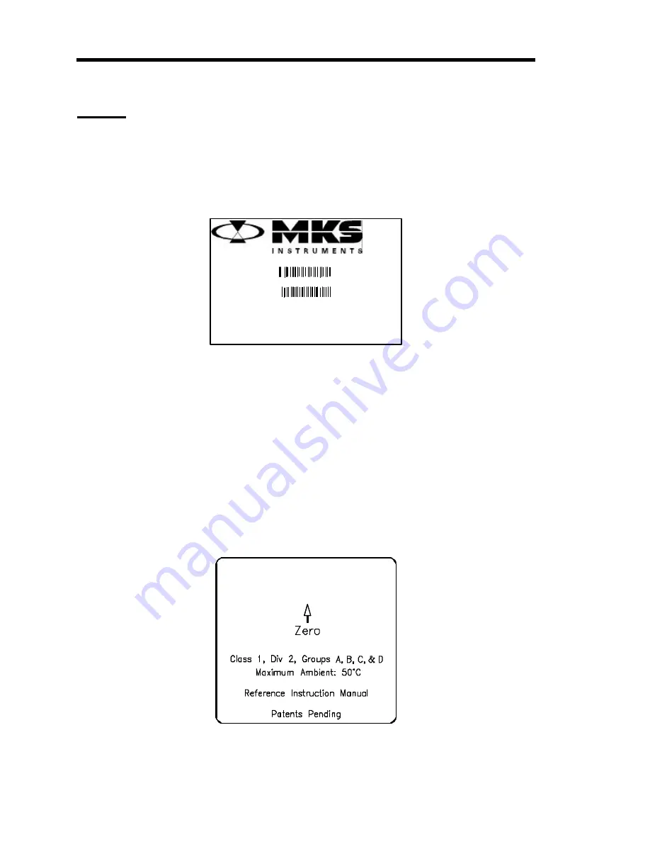 MKS Micro-Baratron 870B Instruction Manual Download Page 50