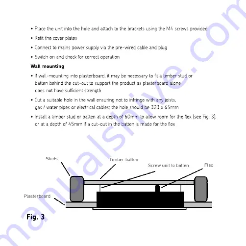 ML Accessories Knightsbridge SKRECFC Installation And Maintenance Manual Download Page 4