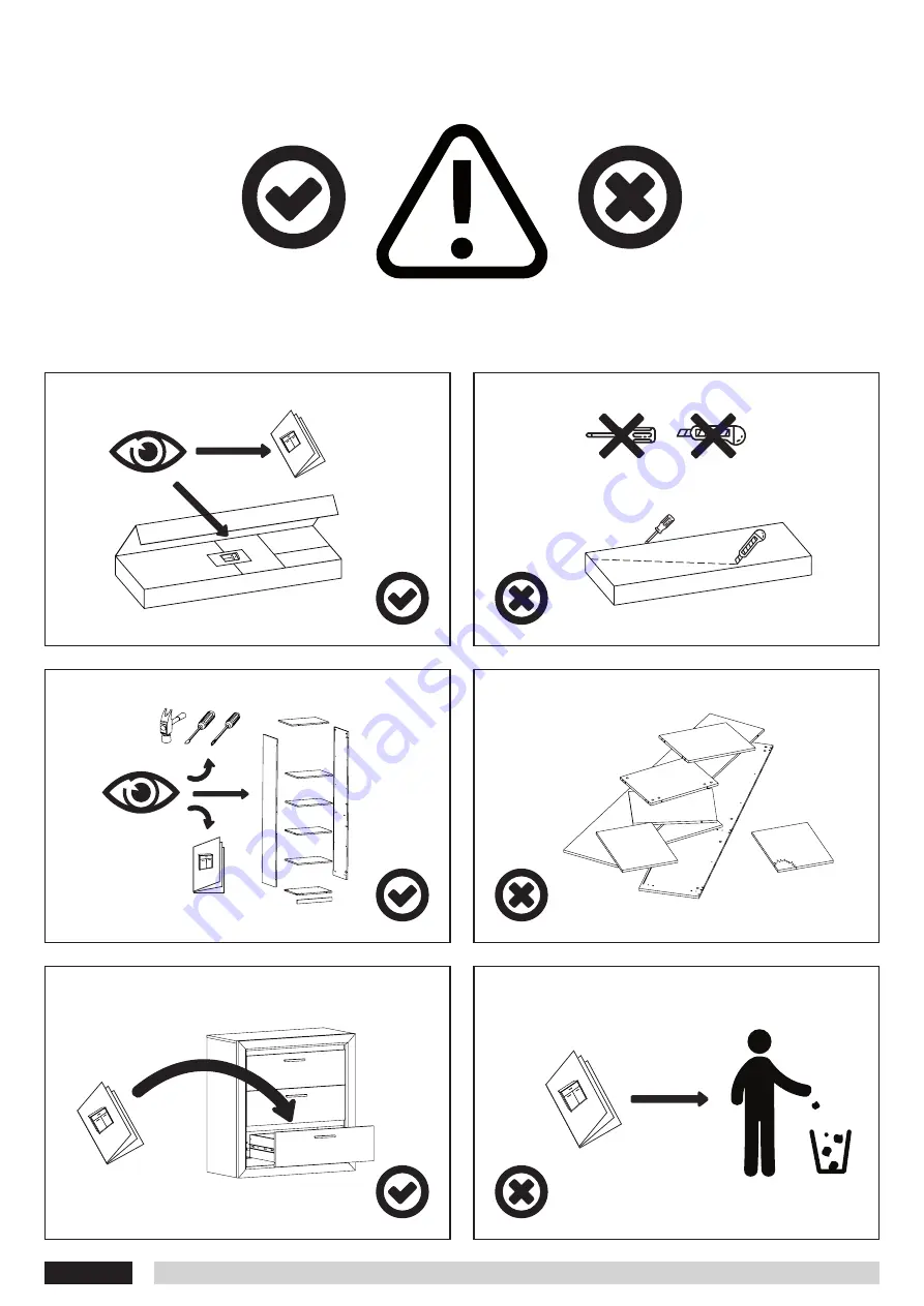 ML MEBLE ARKO 01 Assembling Instruction Download Page 2