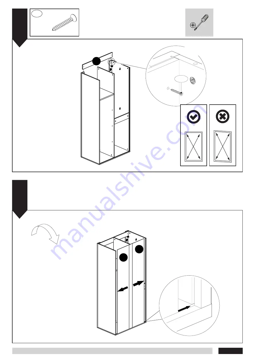 ML MEBLE ARTIS 01 Assembling Instruction Download Page 19