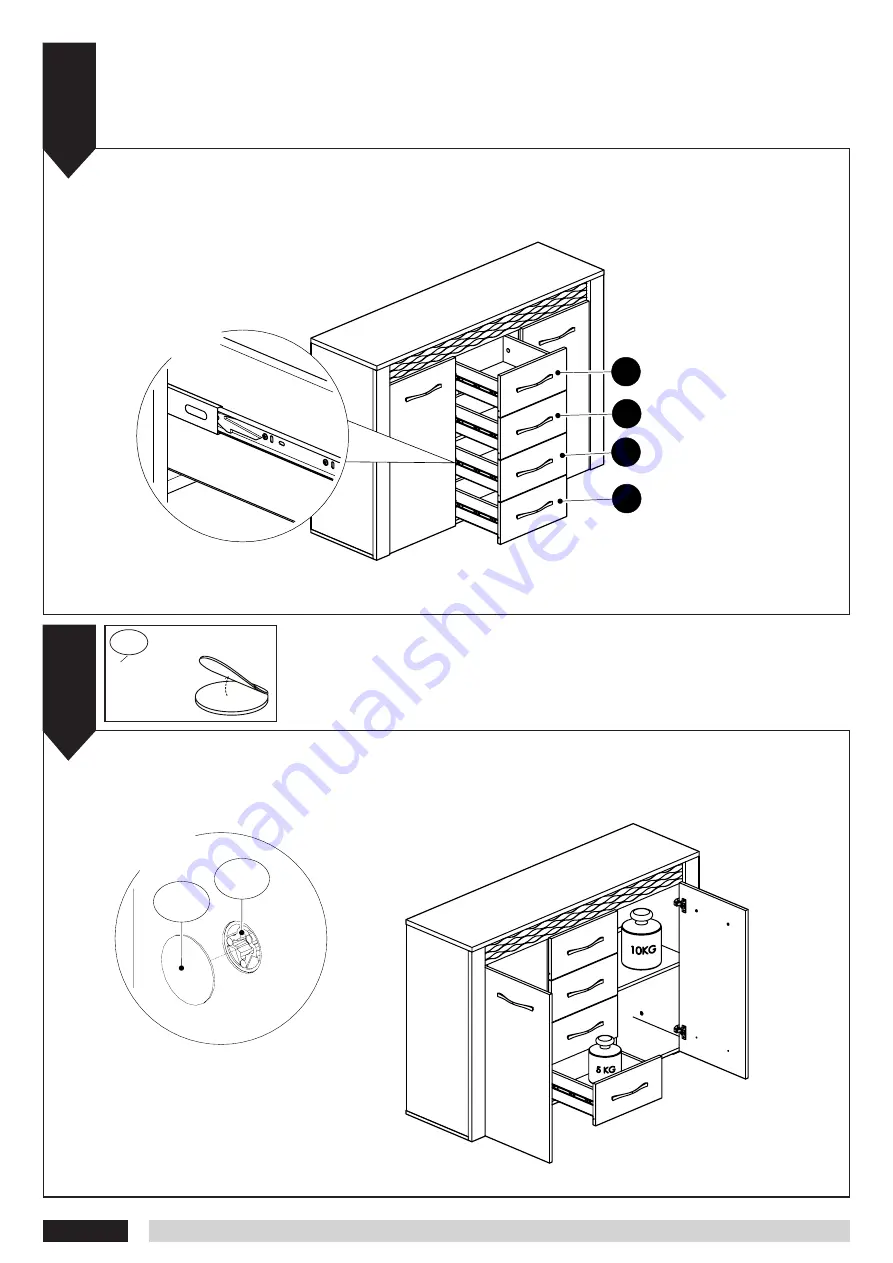 ML MEBLE ARTIS 07 Assembling Instruction Download Page 30