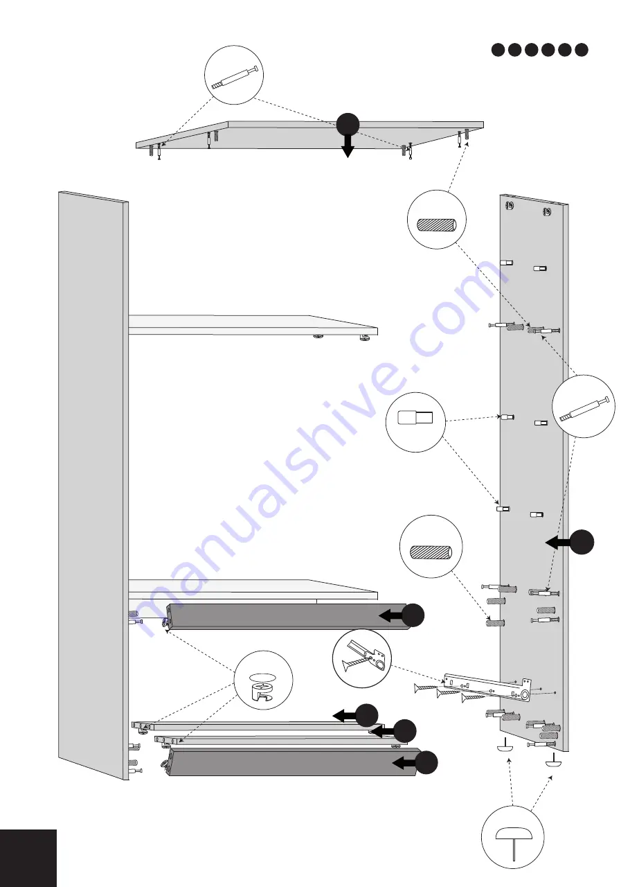 ML MEBLE BEST 04 Assembly Instructions Manual Download Page 4