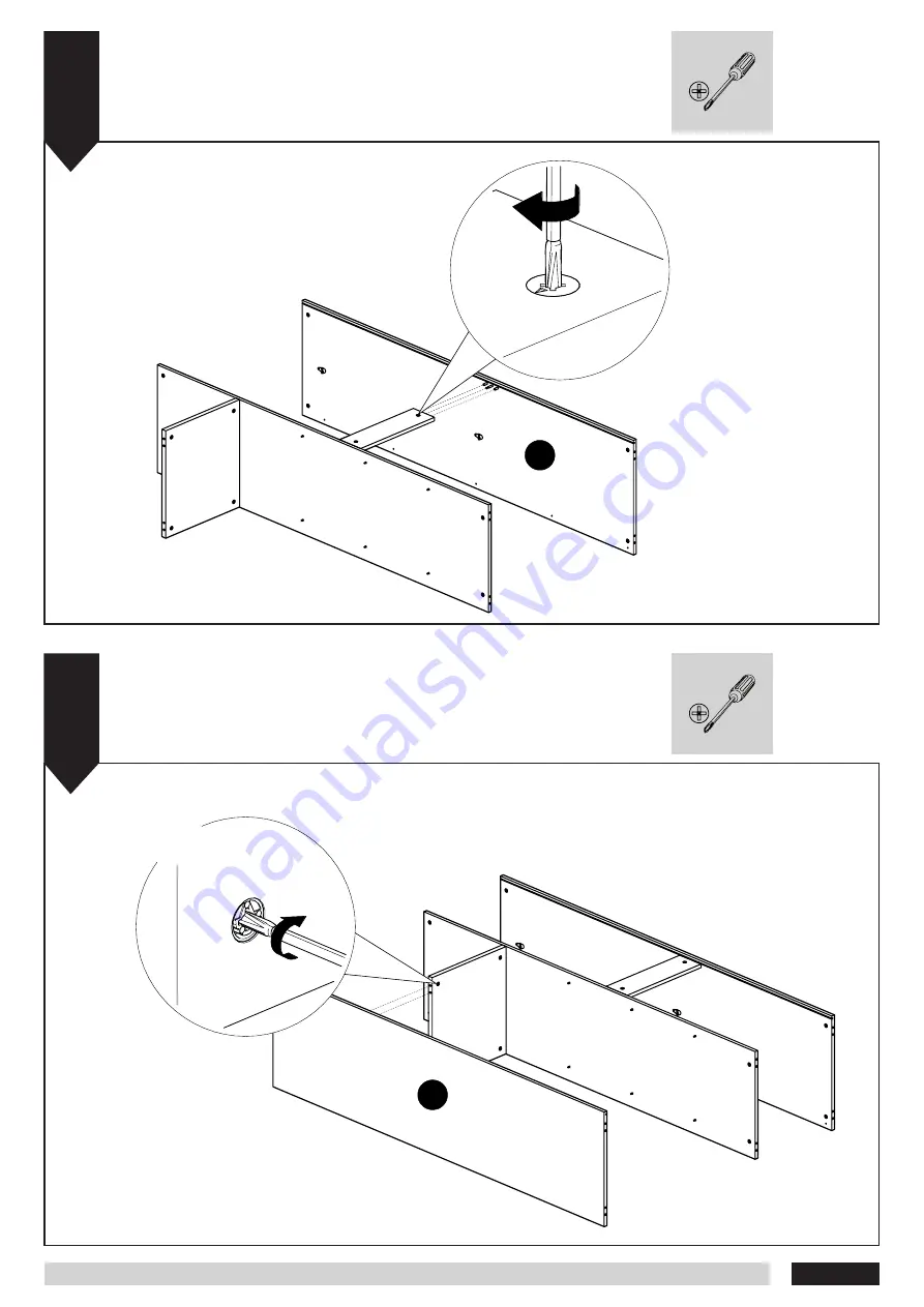 ML MEBLE CLERMONT 01 Assembling Instruction Download Page 17