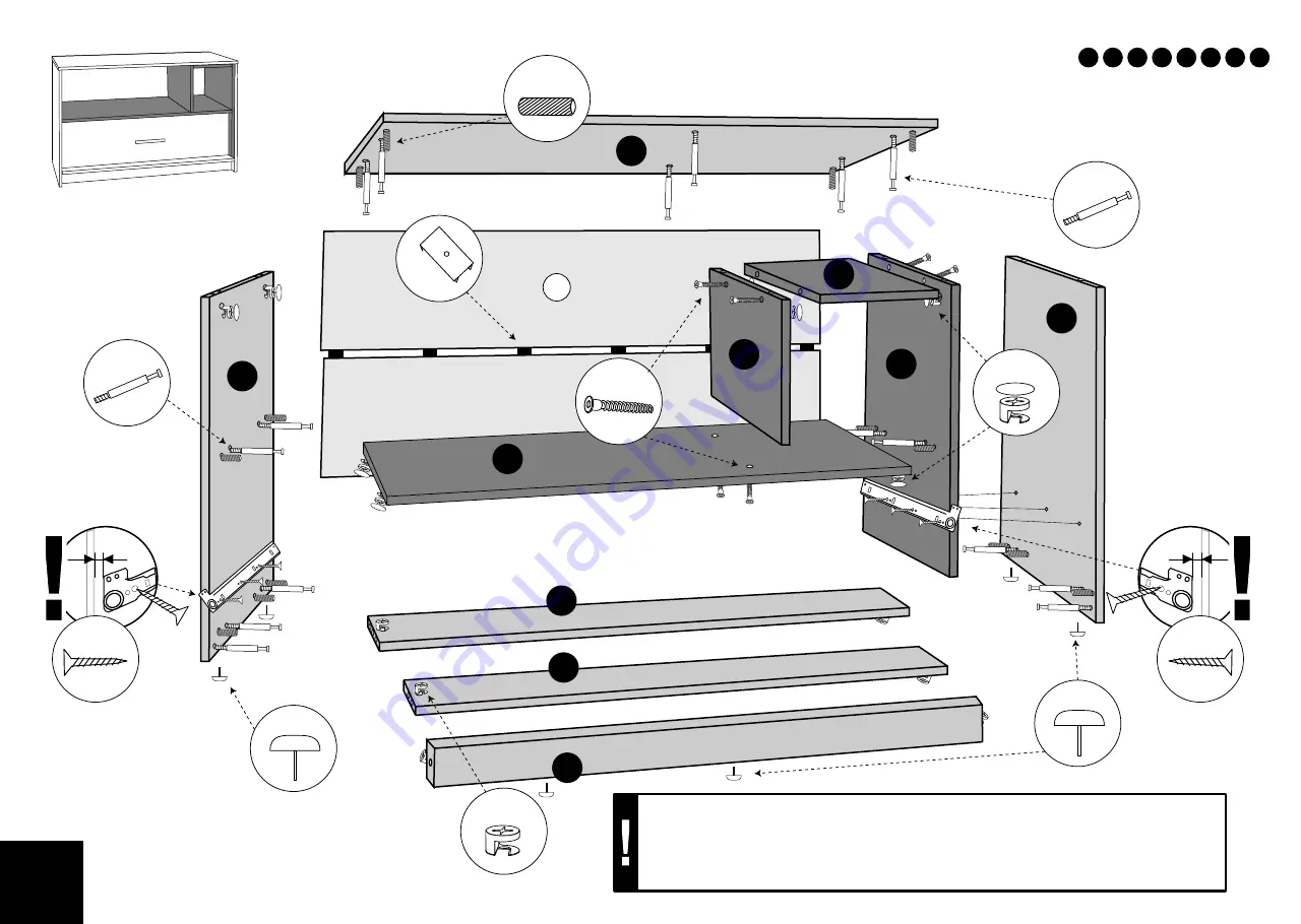 ML MEBLE GEOMETRIC 09 Assembly Instructions Download Page 2