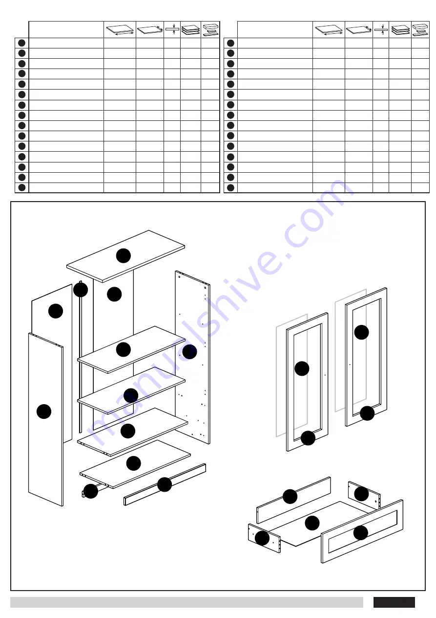 ML MEBLE LILLE 05 Assembling Instruction Download Page 3